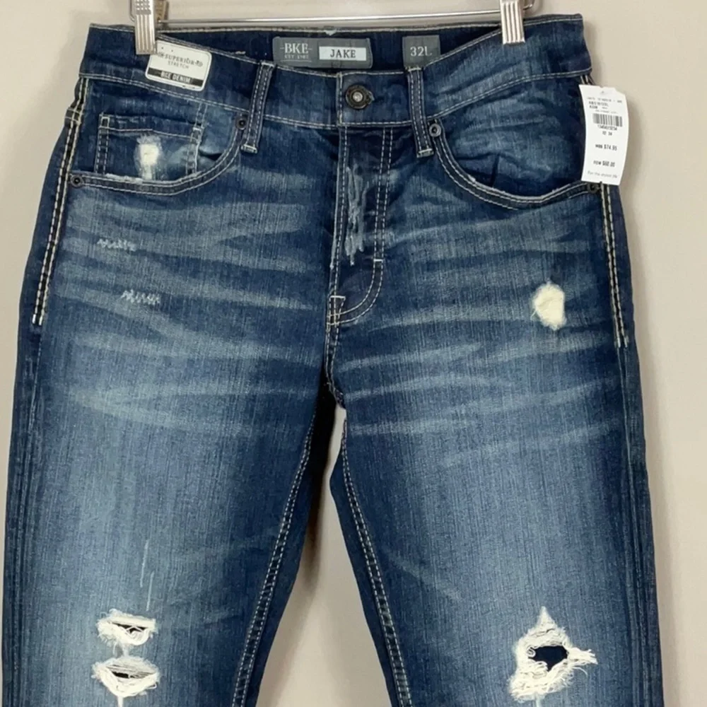 BKE Jake Straight Stretch Jean - Picture 2 of 9